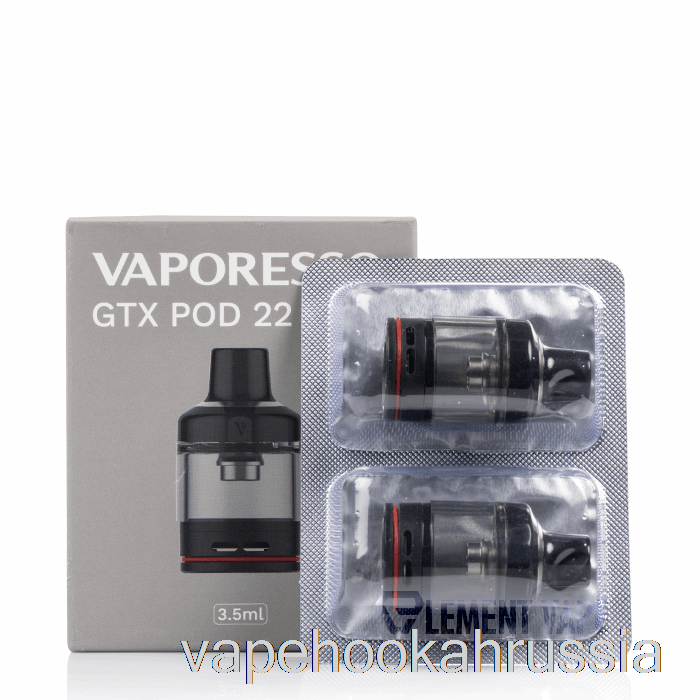 Сменные капсулы Vape Russia Vapesso GTX 22 и 26 3,5 мл GTX 22 Pods
